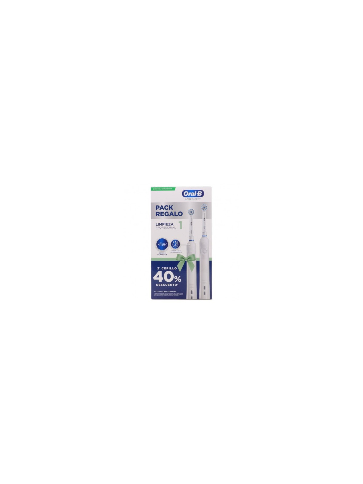 ORAL-B CEPILLO ELECTRICO RECARGABLE PACK REGALO
