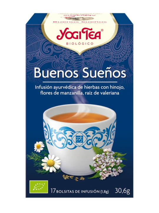 YOGI TEA BUENOS SUEÑOS 17 BOLSITAS