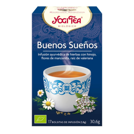 YOGI TEA BUENOS SUEÑOS 17 BOLSITAS