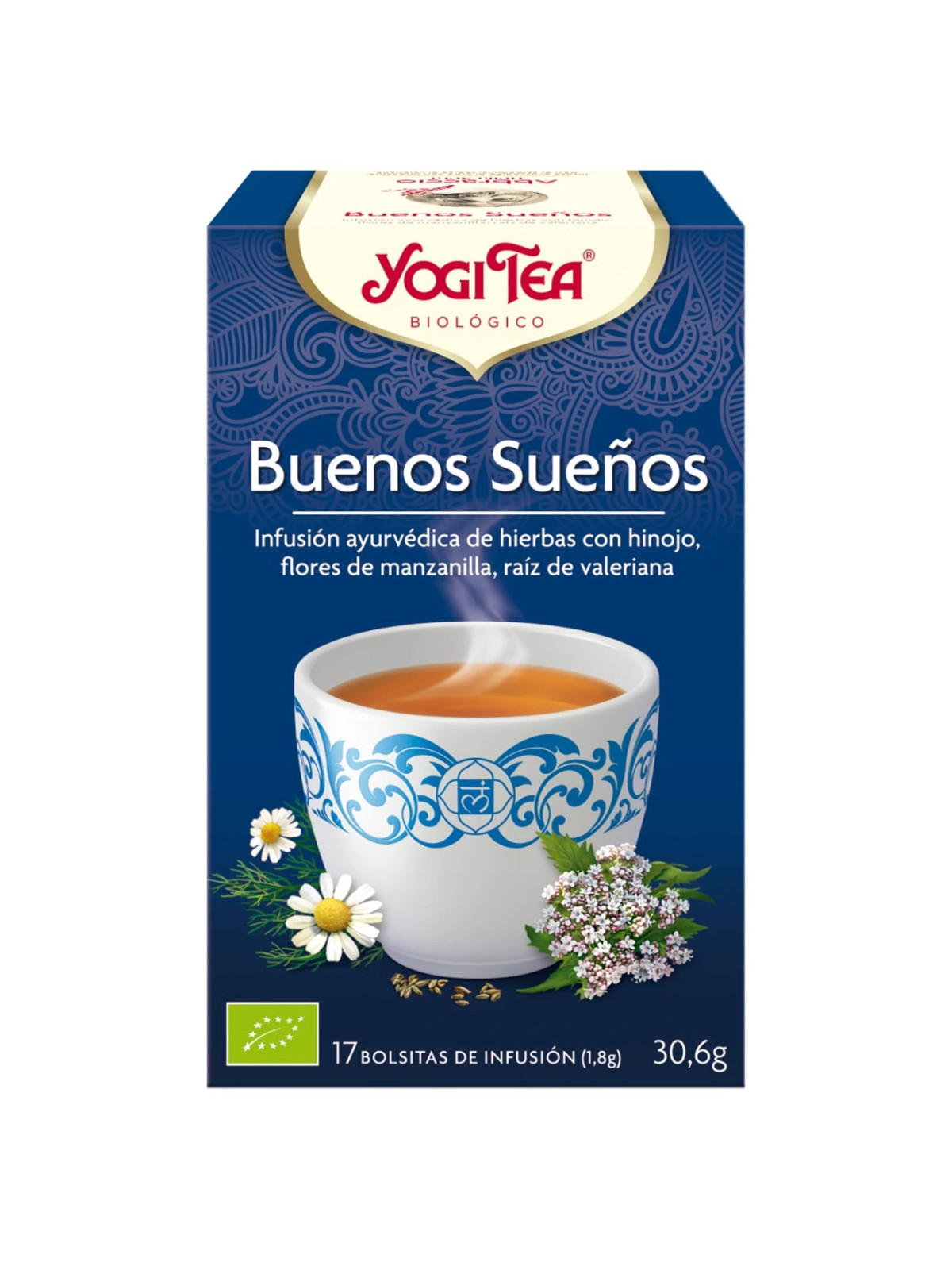 YOGI TEA BUENOS SUEÑOS 17 BOLSITAS