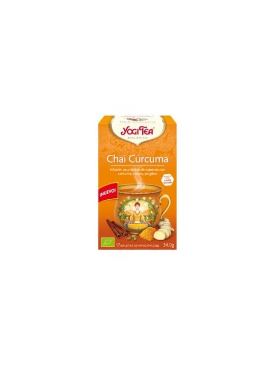 YOGI TEA CHAI CURCUMA 17 BOLSITAS