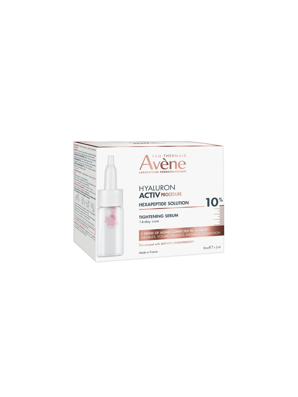 AVENE HYALURON ACTIV PROCEDURE SERUM TENSOR 1 FRASCO 18 ML + 1 AMPOLLA 2 ML