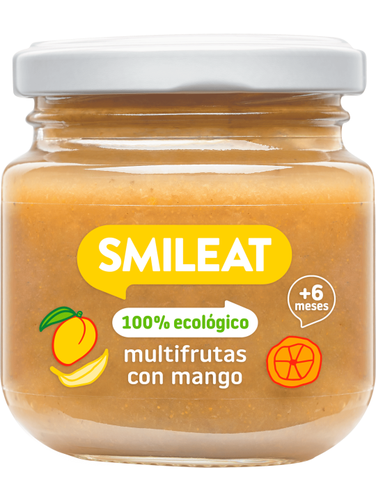 SMILEAT POTITO ECO MULTIFRUTA CON MANGO 130 G