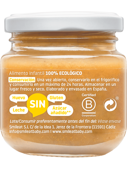 SMILEAT POTITO ECO MULTIFRUTA CON MANGO 130 G