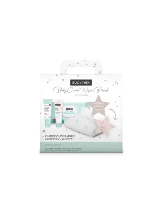 SUAVINEX BABY CARE WIPES CANASTILLA PACK PINK