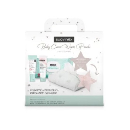 SUAVINEX BABY CARE WIPES CANASTILLA PACK PINK