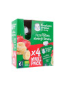 GERBER ORGANIC FRESA Y PLATANO 4x90 G