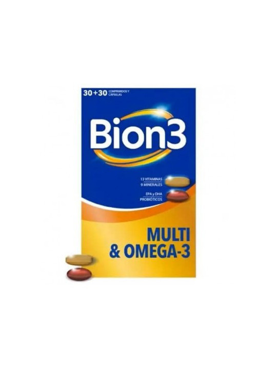 BION3 MULTI & OMEGA-3 30 COMPRIMIDOS + 30 CAPSULAS