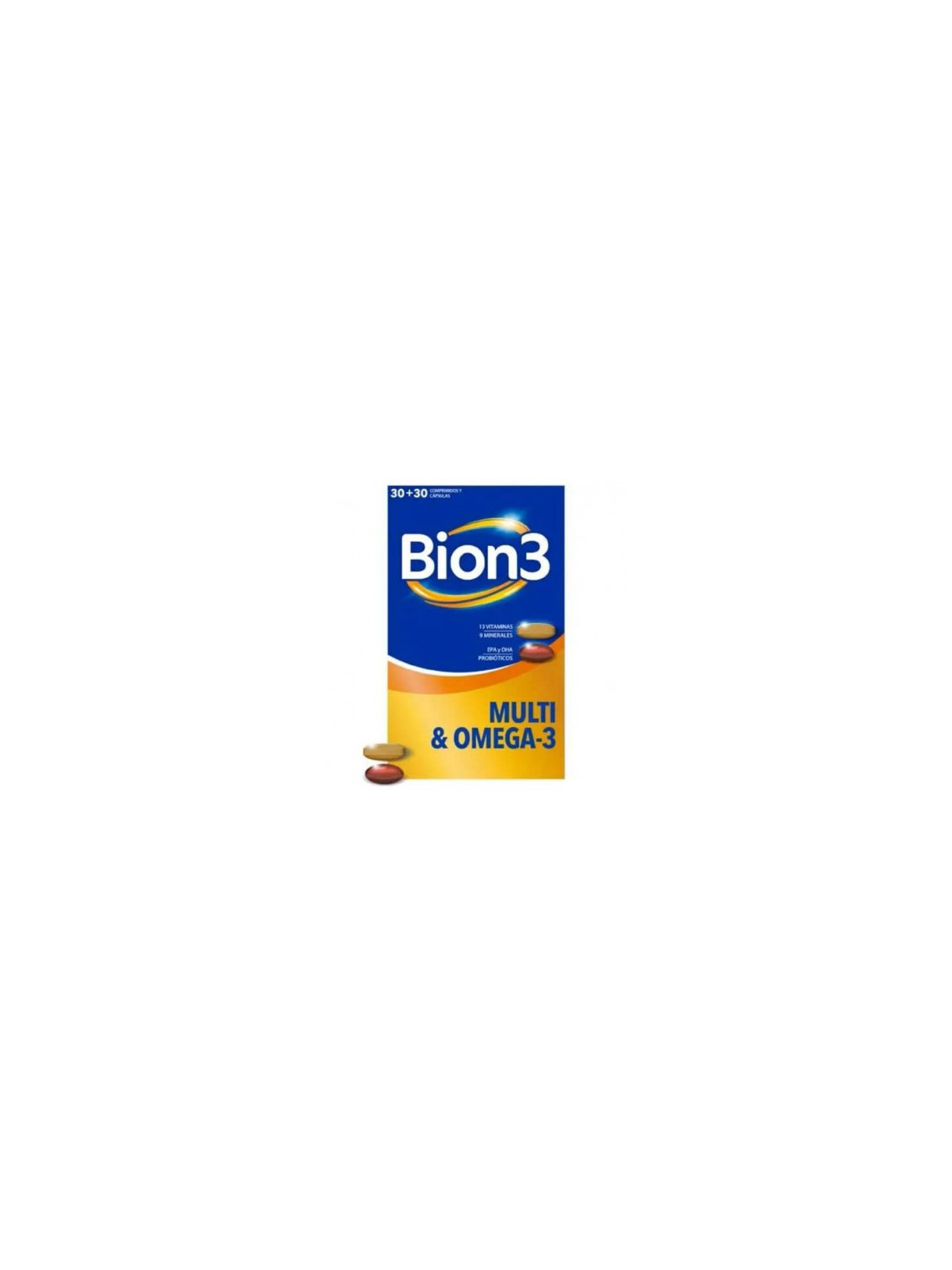 BION3 MULTI & OMEGA-3 30 COMPRIMIDOS + 30 CAPSULAS