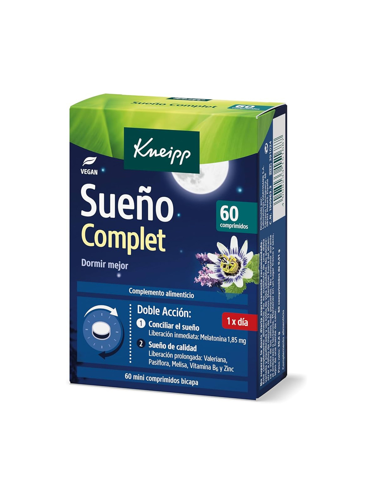 KNEIPP SUEÑO COMPLET 60 COMPRIMIDOS