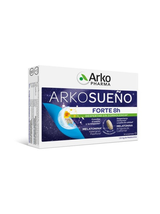ARKOPHARMA ARKOSUEÑO FORTE 8H 30 COMPRIMIDOS BICAPA