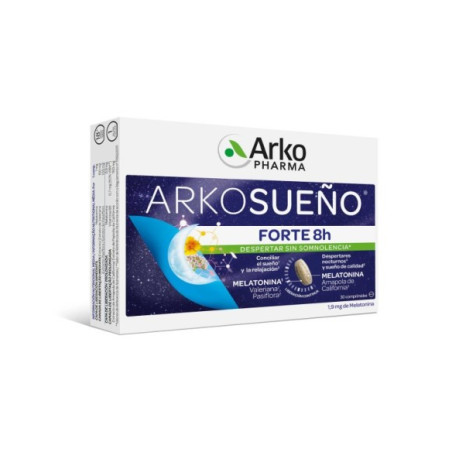 ARKOPHARMA ARKOSUEÑO FORTE 8H 30 COMPRIMIDOS BICAPA