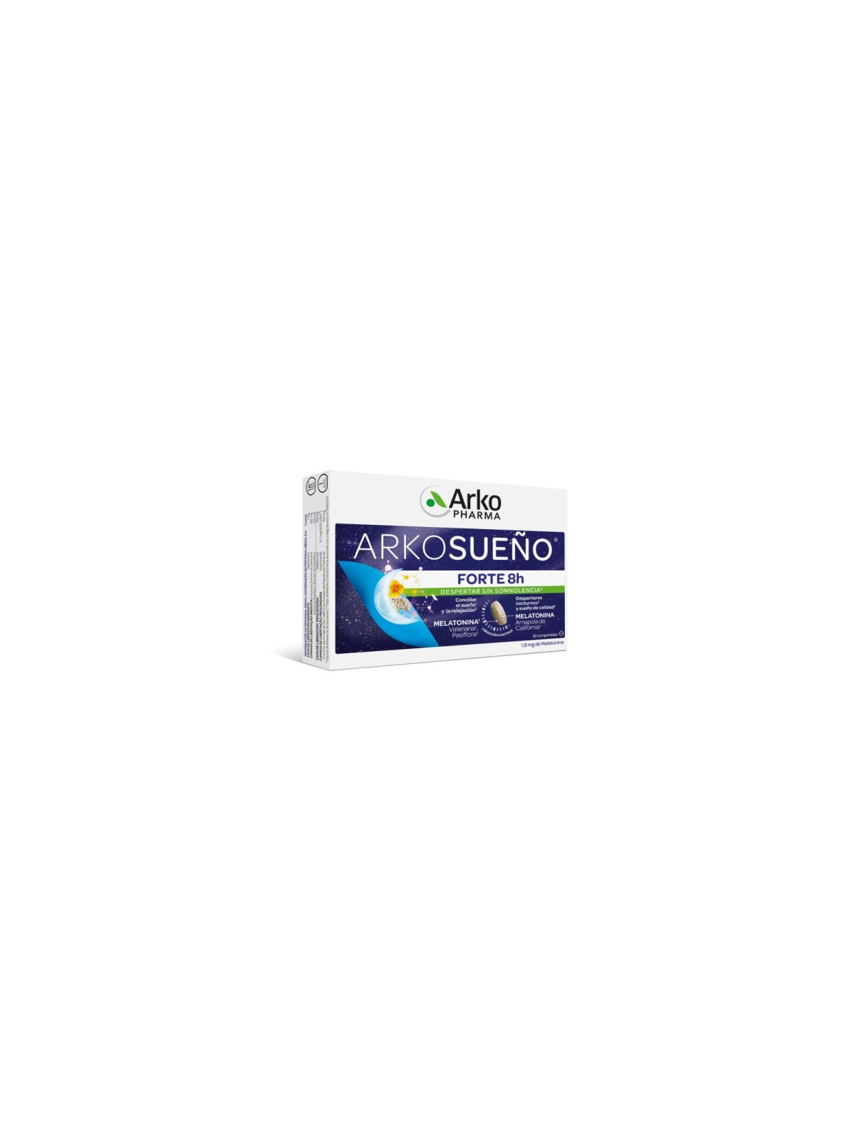 ARKOPHARMA ARKOSUEÑO FORTE 8H 30 COMPRIMIDOS BICAPA