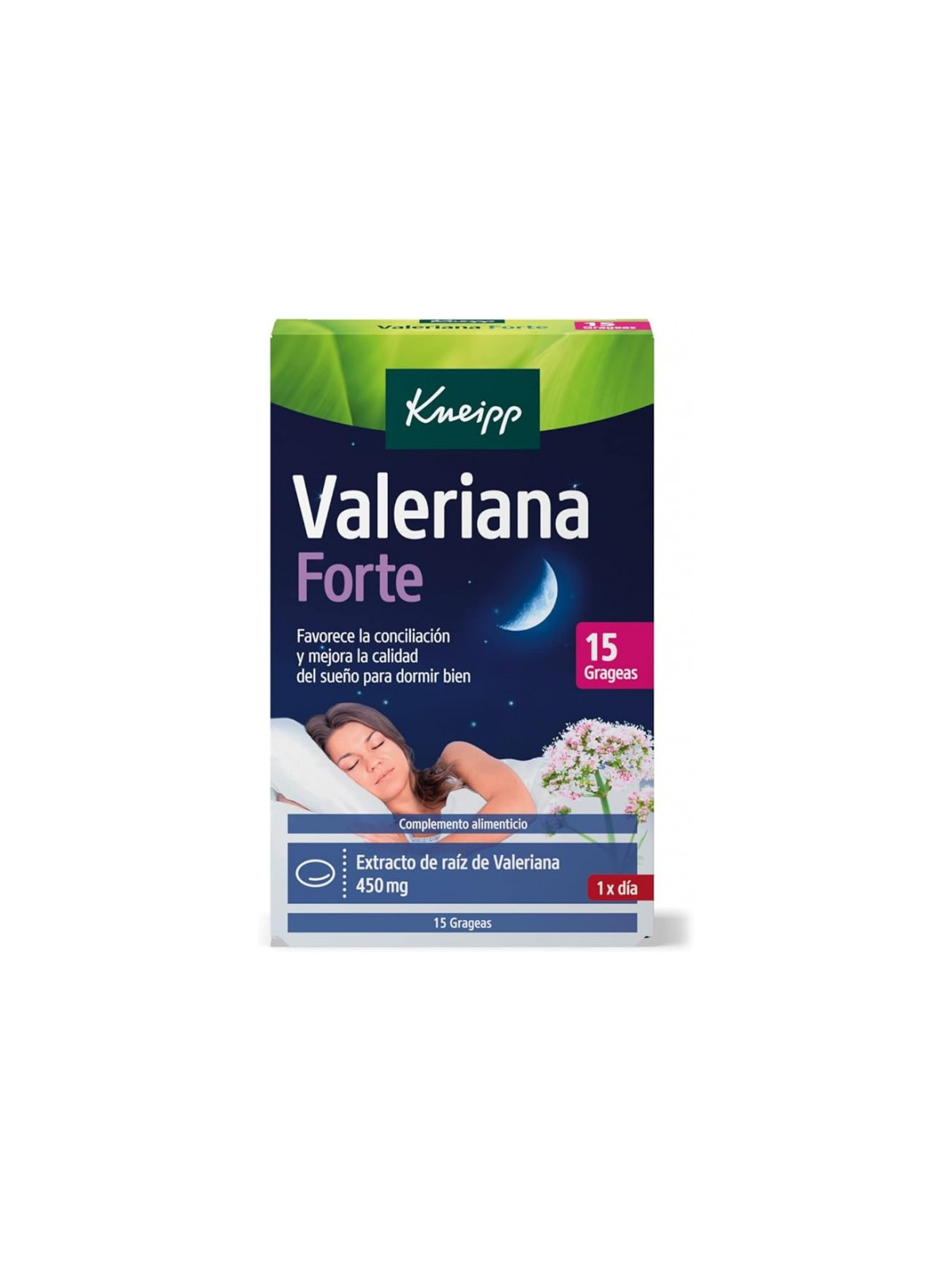 KNEIPP VALERIANA FORTE 15 GRAGEAS