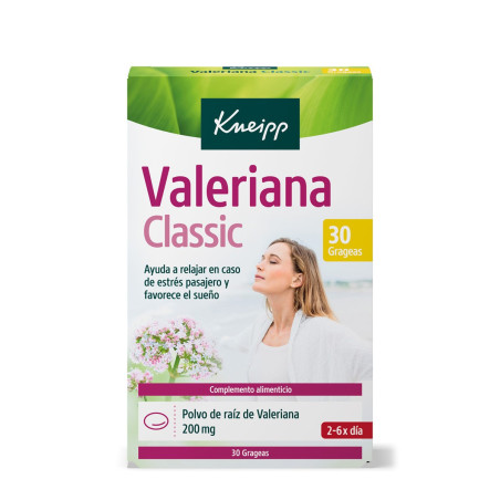 KNEIPP VALERIANA CLASSIC 30 GRAGEAS