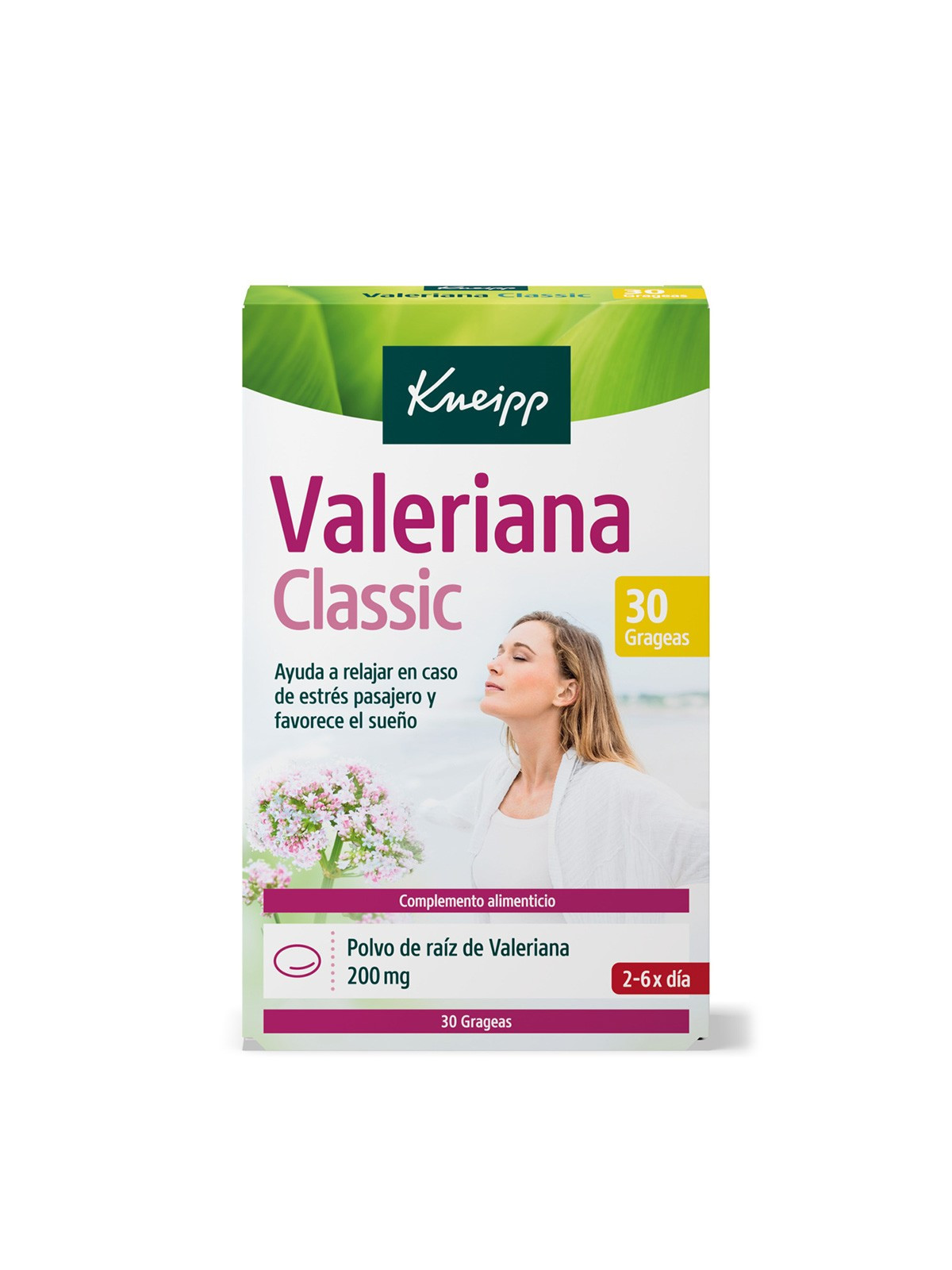 KNEIPP VALERIANA CLASSIC 30 GRAGEAS