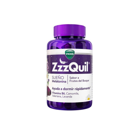 ZZZQUIL SUEÑO MELATONINA 60 GUMMIES