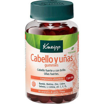 KNEIPP CABELLO Y UÑAS GUMMIES SABOR FRESA