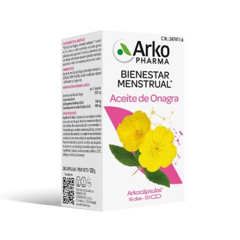 ARKOPHARMA ACEITE DE ONAGRA 50 CAPSULAS