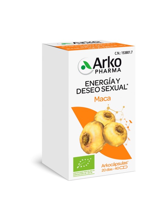 ARKOPHARMA MACA 40 CAPSULAS