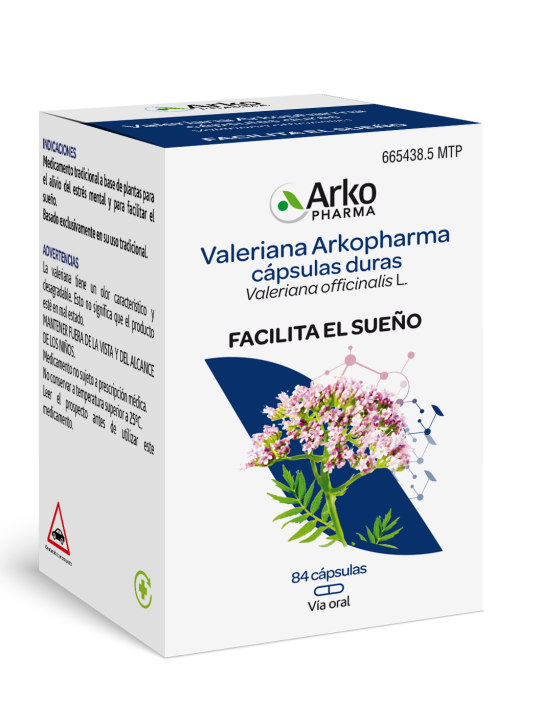 ARKOPHARMA VALERIANA 84 CAPSULAS