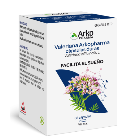 ARKOPHARMA VALERIANA 84 CAPSULAS