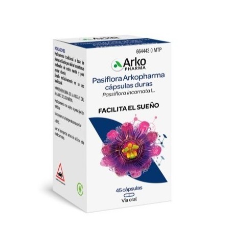 ARKOPHARMA PASIFLORA 45 CAPSULAS