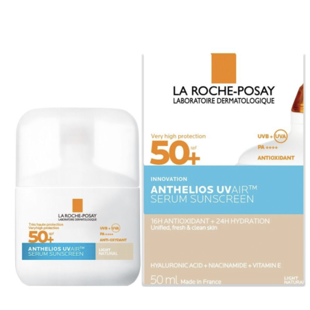 LA ROCHE POSAY ANTHELIOS UVAIR SPF 50+ COLOR LIGHT 50 ML