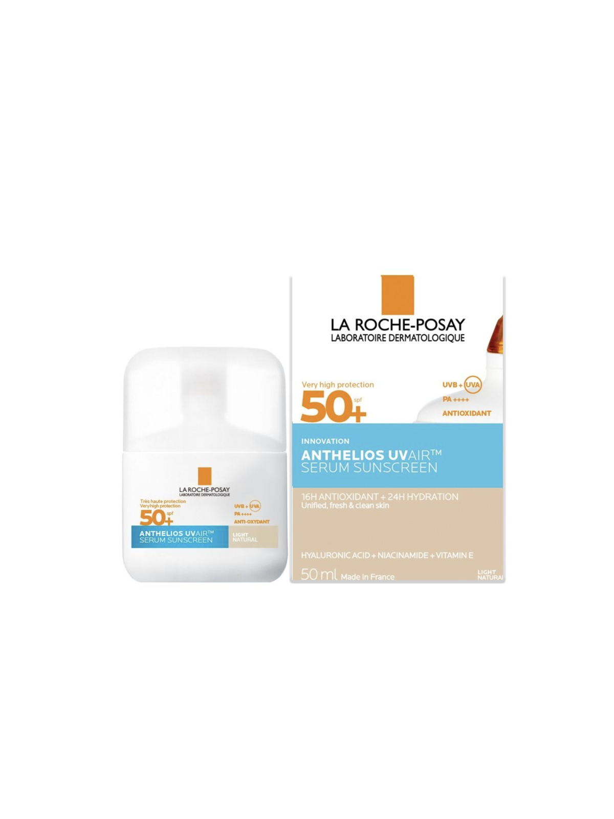 LA ROCHE POSAY ANTHELIOS UVAIR SPF 50+ COLOR LIGHT 50 ML
