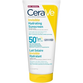 CERAVE LOCION PROTECTORA INVISIBLE HIDRATANTE SPF 50+ 177 ML