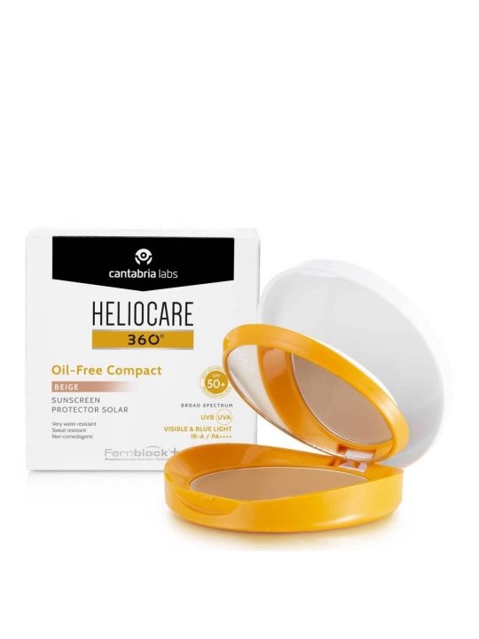 HELIOCARE 360º OIL FREE COMPACT SPF50+ COLOR BEIGE 10 G
