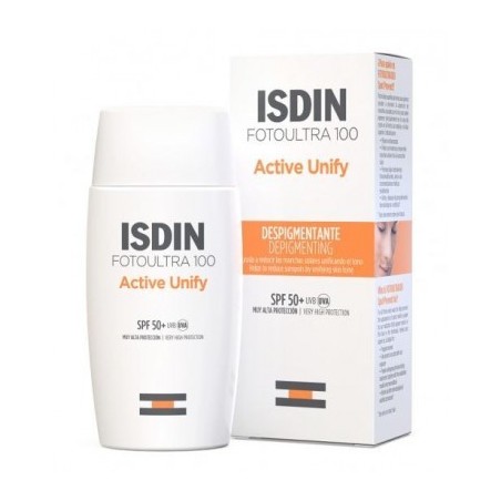 ISDIN FOTOULTRA 100 ACTIVE UNIFY FUSION FLUID SPF50+ 50 ML