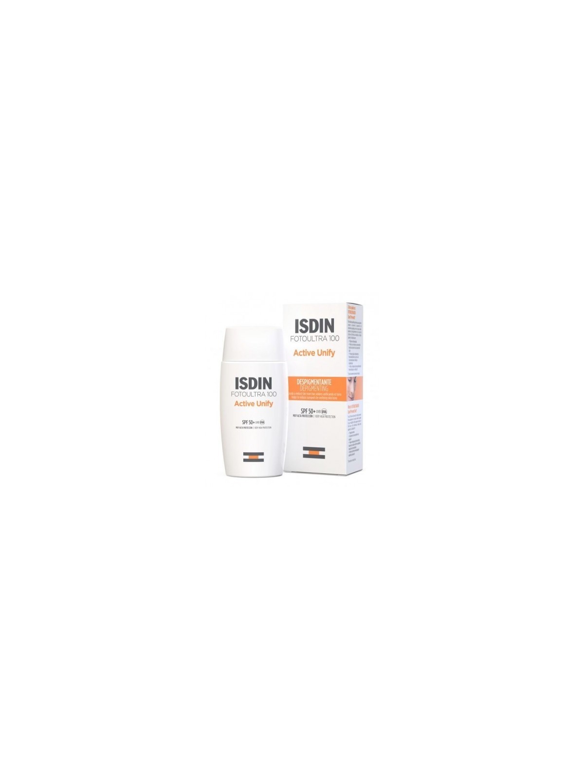 ISDIN FOTOULTRA 100 ACTIVE UNIFY FUSION FLUID SPF50+ 50 ML