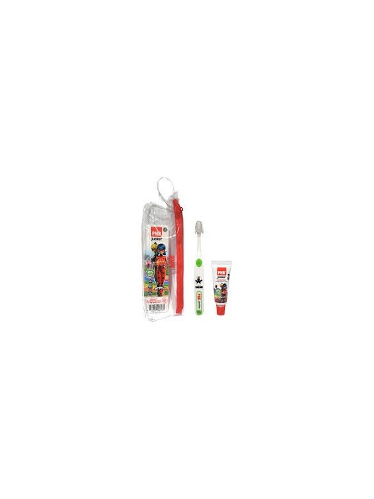 PHB JUNIOR NECESER VIAJE LADYBUG CEPILLO PLUS + GEL 15 ML