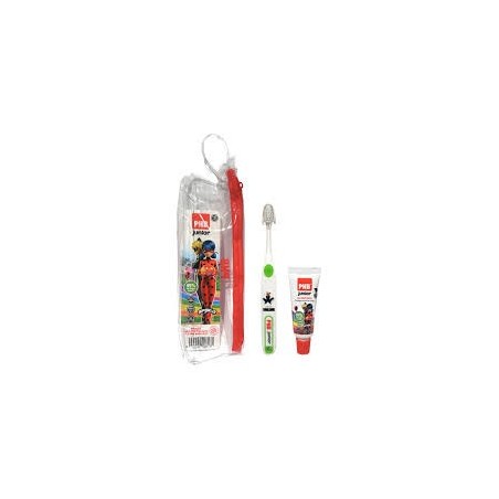 PHB JUNIOR NECESER VIAJE LADYBUG CEPILLO PLUS + GEL 15 ML