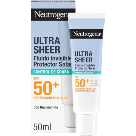 NEUTROGENA ULTRA SHEER FLUIDO INVISIBLE OIL CONTROL SPF50 50 ML