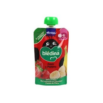 BLEDINA POUCH FRESA Y PLATANO 100 G