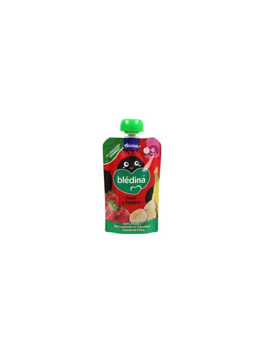 BLEDINA POUCH FRESA Y PLATANO 100 G