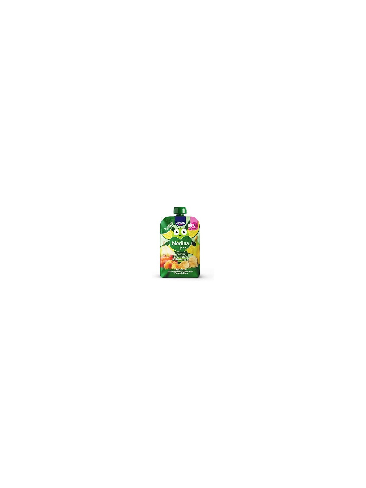 BLEDINA POUCH MANZANA PERA PLATANO Y ALBARICOQUE 100 G