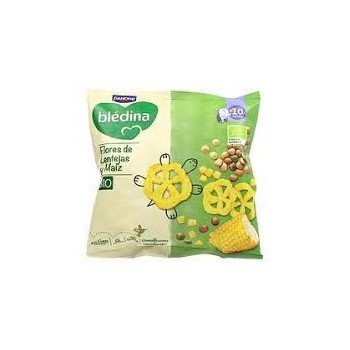BLEDINA BIO SNACK FLORES DE LENTEJAS Y MAIZ 20 G