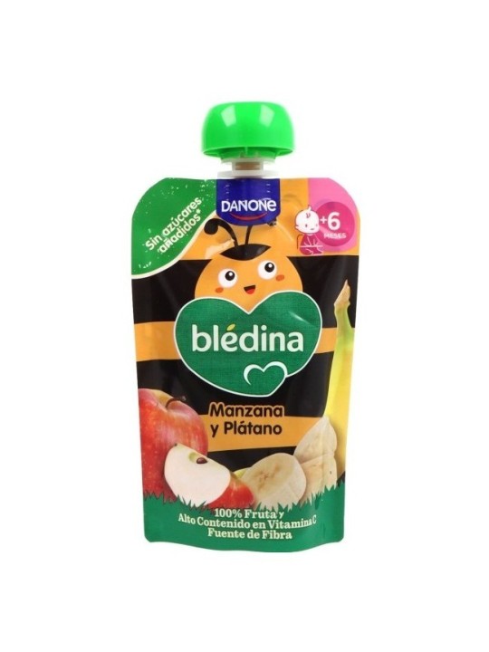 BLEDINA POUCH MANZANA Y PLATANO 100 G