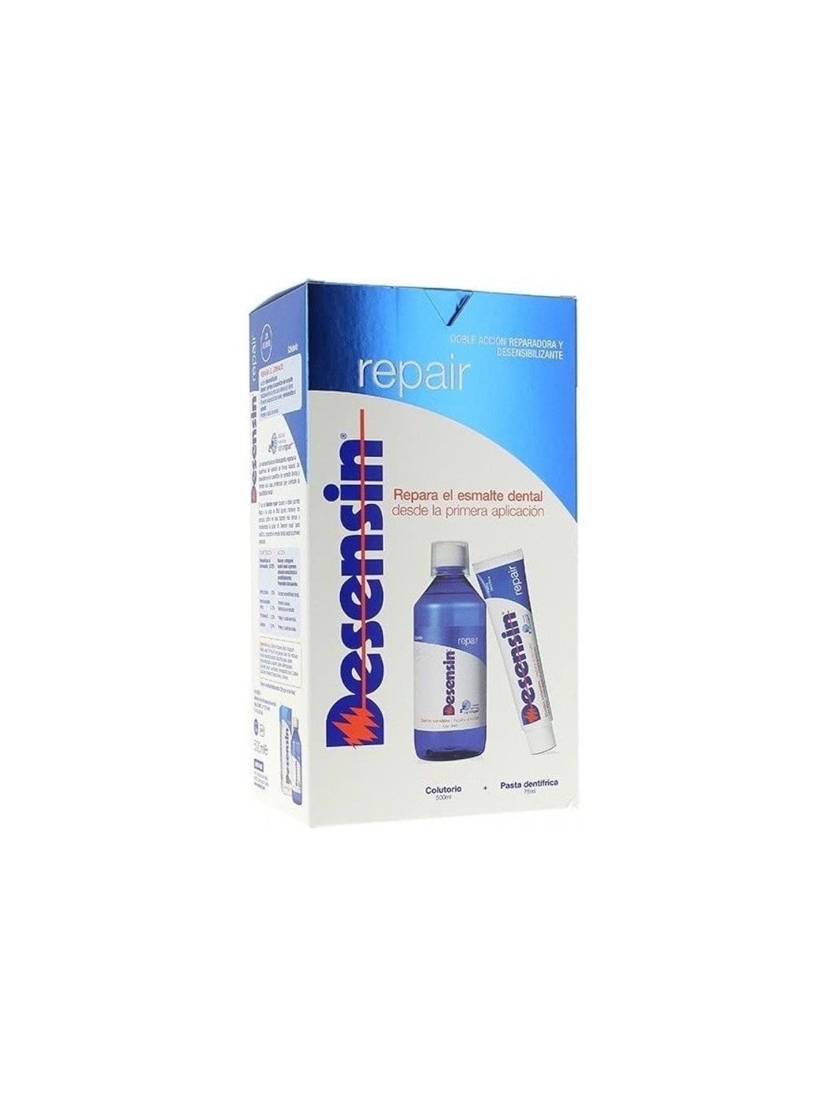 DESENSIN REPAIR PASTA DENTAL 75 ML + COLUTORIO 500 ML PACK