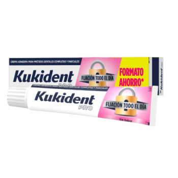 Kukident Complete Neutro 47 g | Adhesivo para prótesis dental sin sabo