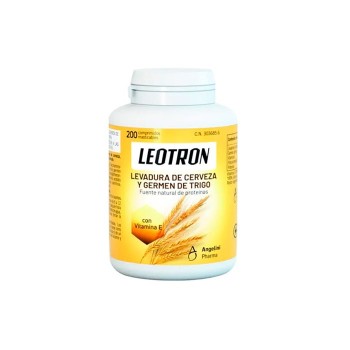 LEOTRON LEVADURA CERVEZA Y GERMEN DE TRIGO 200 COMPRIMIDOS