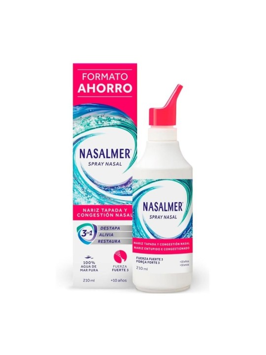 NASALMER SPRAY NASAL FUERZA 3 FUERTE 210 ML