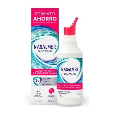 NASALMER SPRAY NASAL FUERZA 3 FUERTE 210 ML