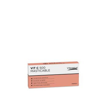 VITASALUD VIT C 500 MASTICABLE 20 COMPRIMIDOS MASTICABLES