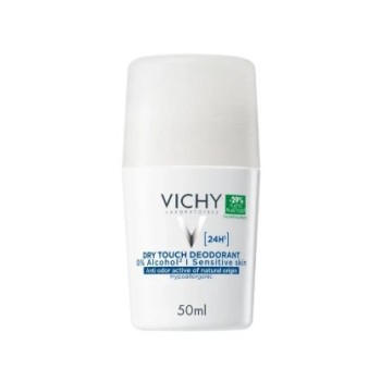 VICHY DESODORANTE 24H TACTO SECO ROLL ON 0% ALCOHOL 50 ML