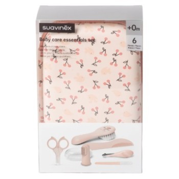 Suavinex Set Manicura Rosa 0 m Bebé Higiene y Cuidado
