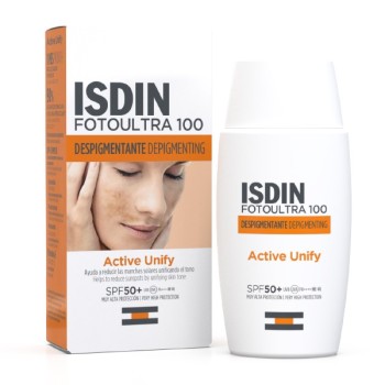 ISDIN FOTOULTRA 100 ACTIVE UNIFY FUSION FLUID SPF50+ 50 ML